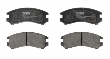 Купить GDB731 TRW Тормозные колодки передние Свифт (1, 2) (1.3, 1.6) без датчика износа